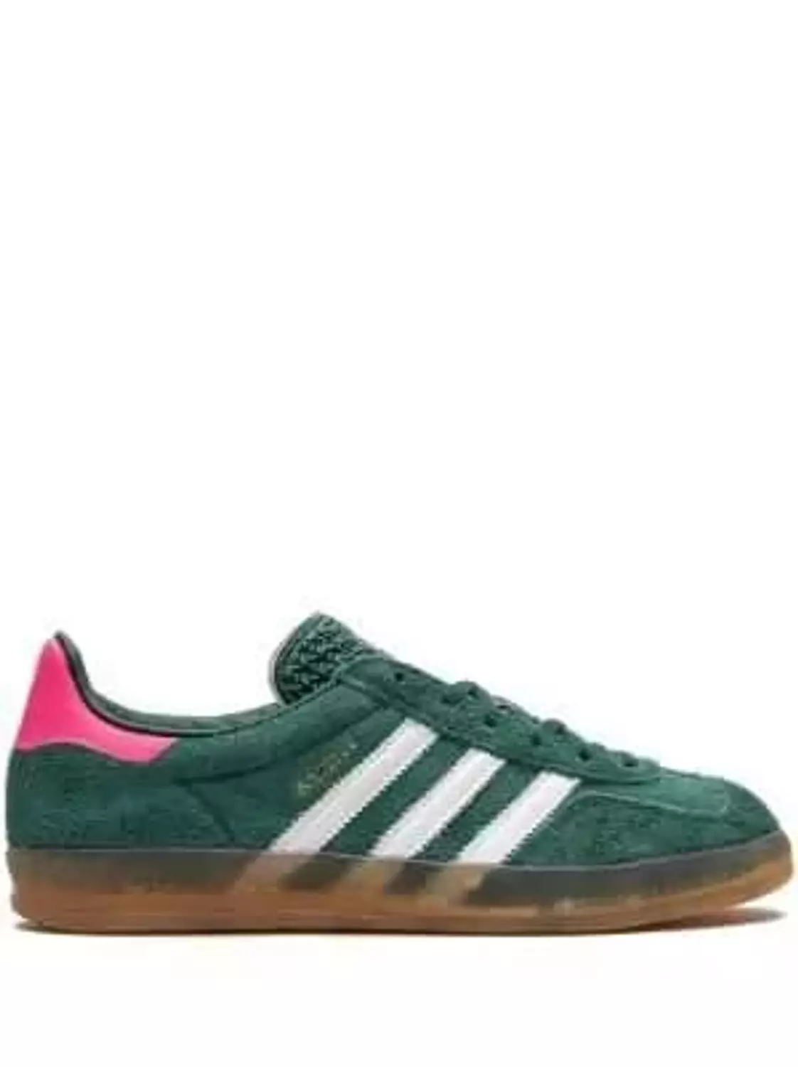 Adidas, Women's Adidas Gazelle Indoor Collegiate Green Lucid Pink image