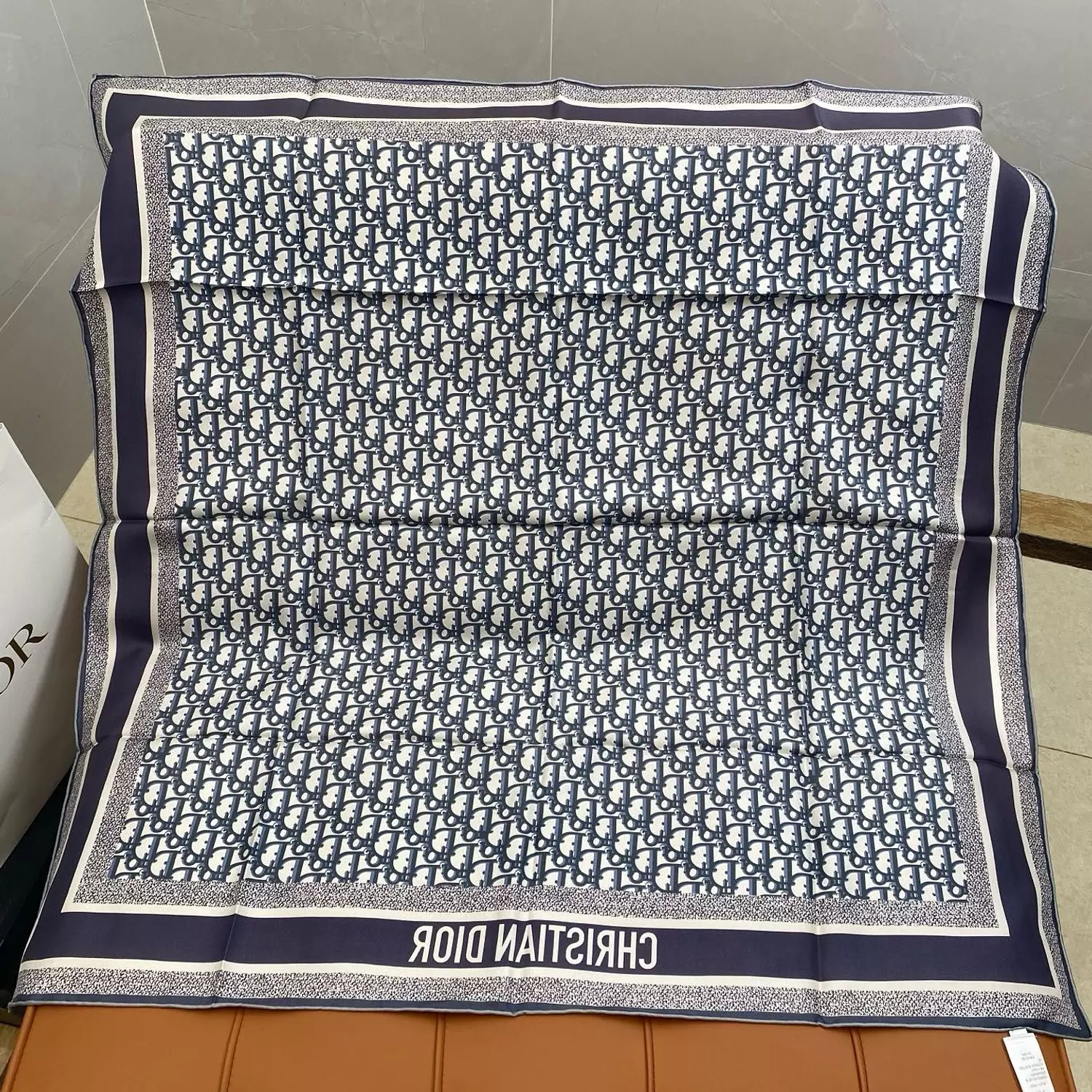 Dior scarf silk  4