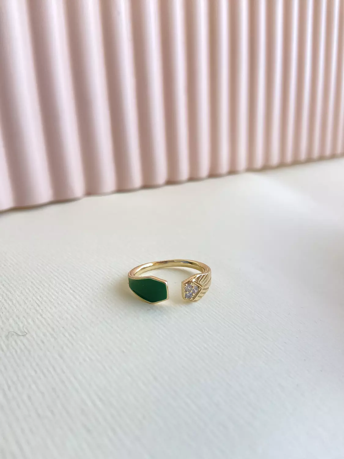 Green x Gold Ring 1