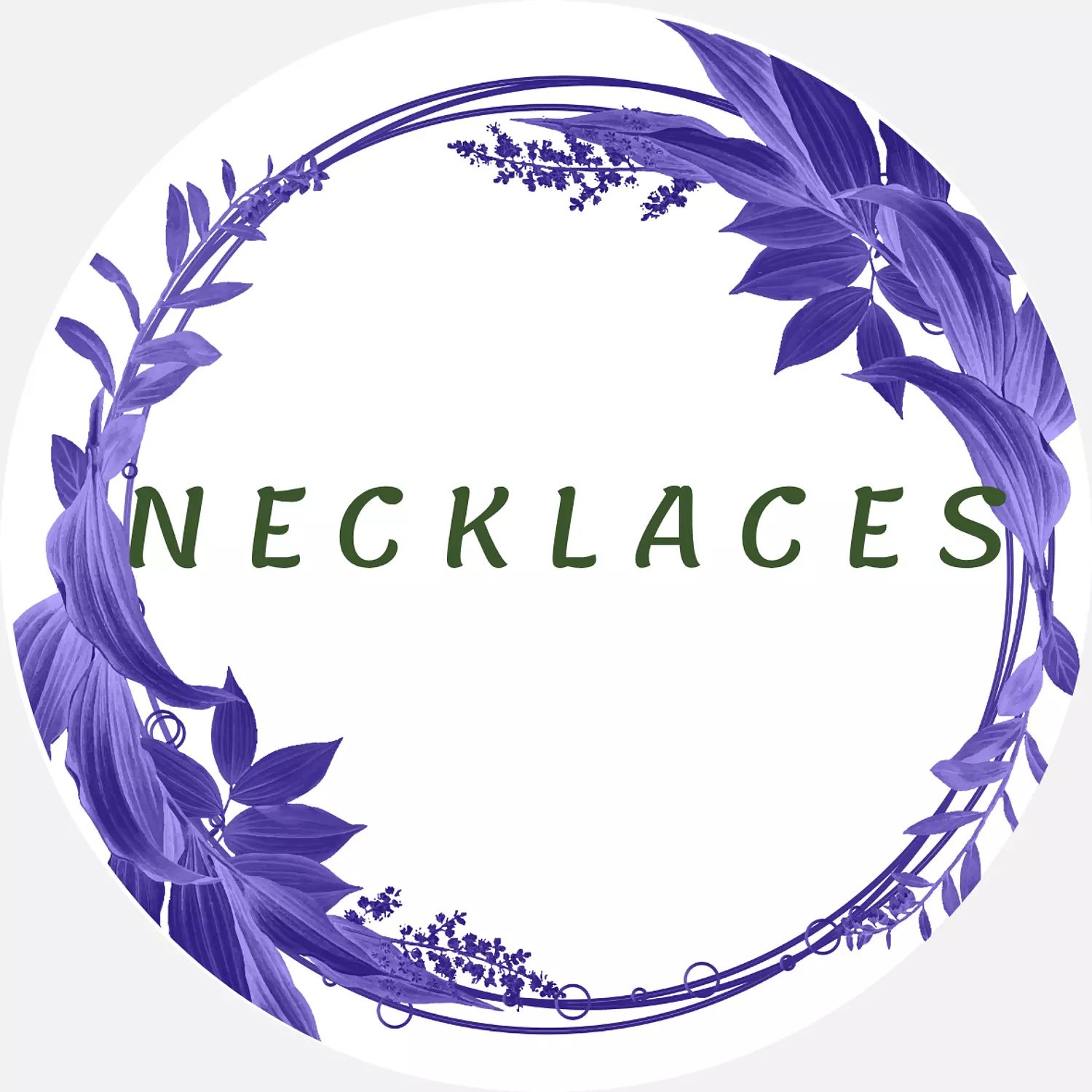 <p><span style="color: #221375">Necklace</span></p>