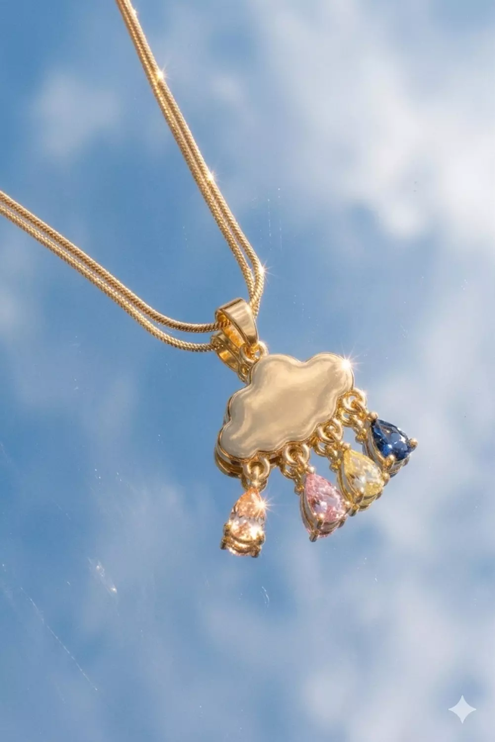 Singing in the rain necklace  image