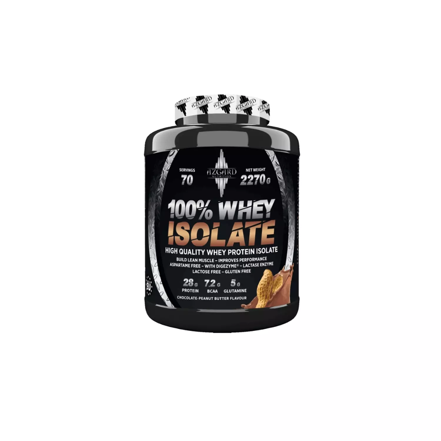 Azgard Nutrition Iso Whey 2kg – 70Servings – 27g Protein 2
