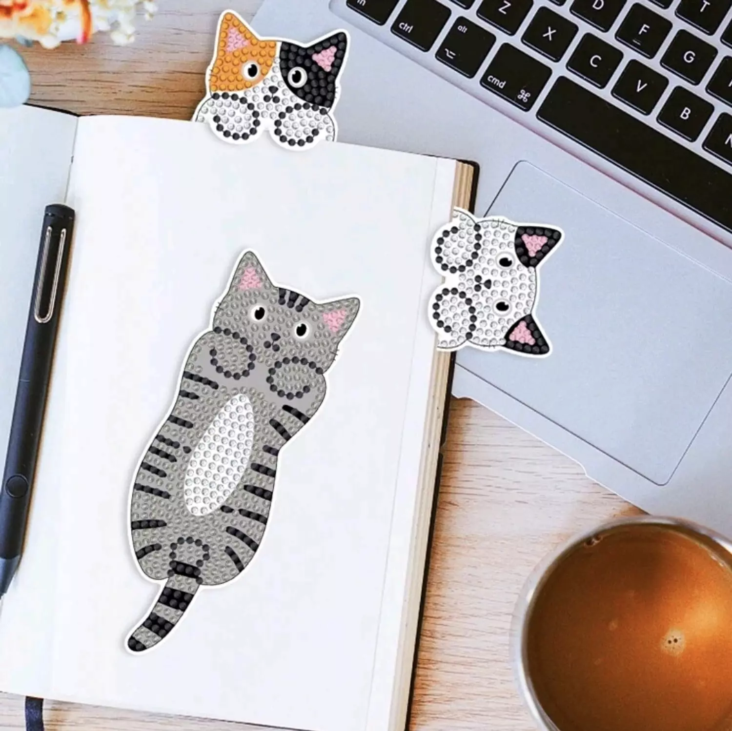 Diamond Painting Bookmarks- Cats 1