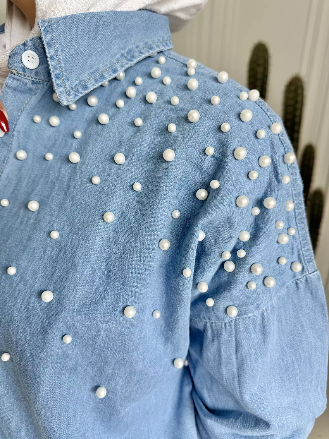 Pearl Denim Shirt 22