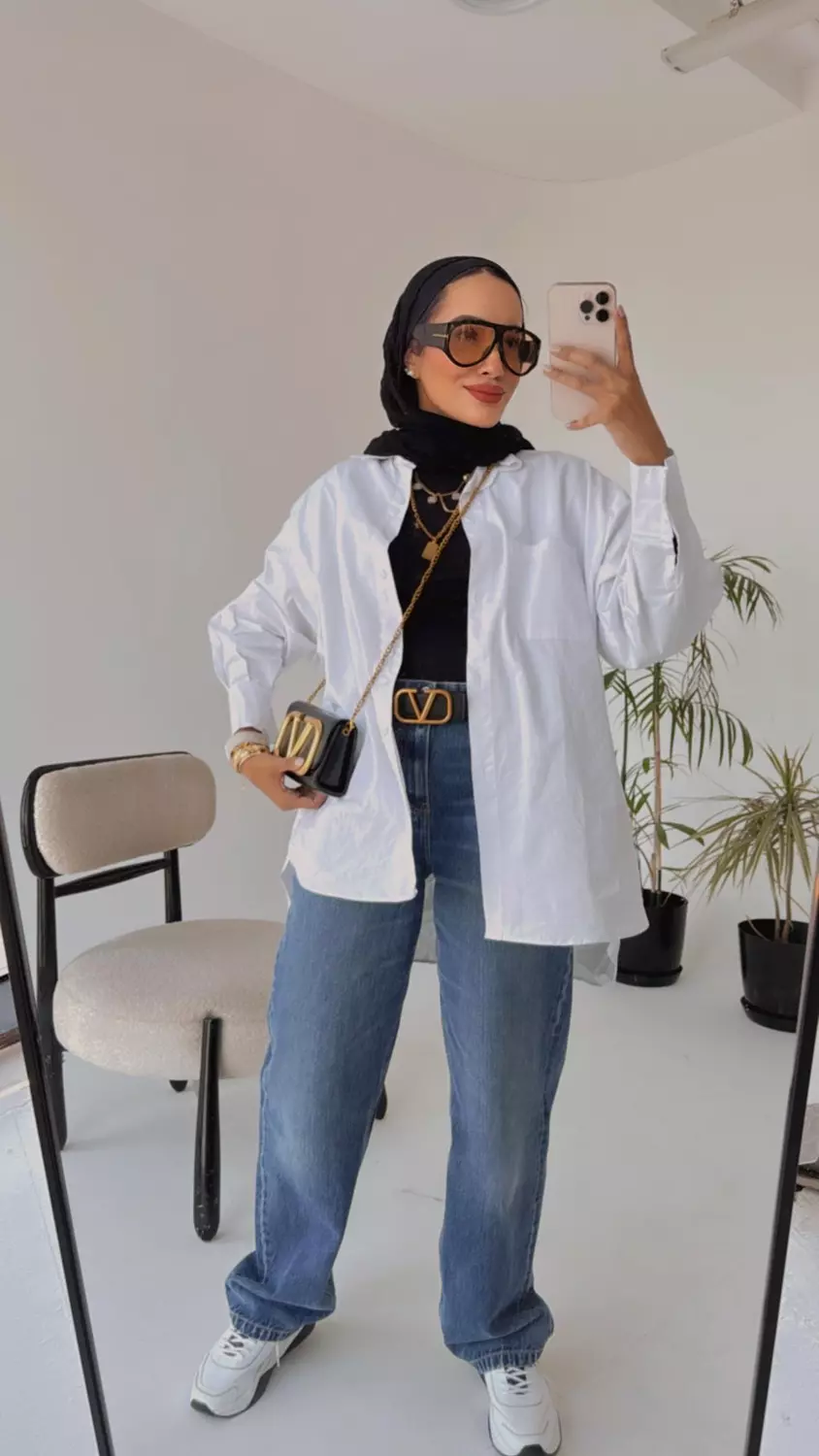 Oversized Gabardine Shirt 3