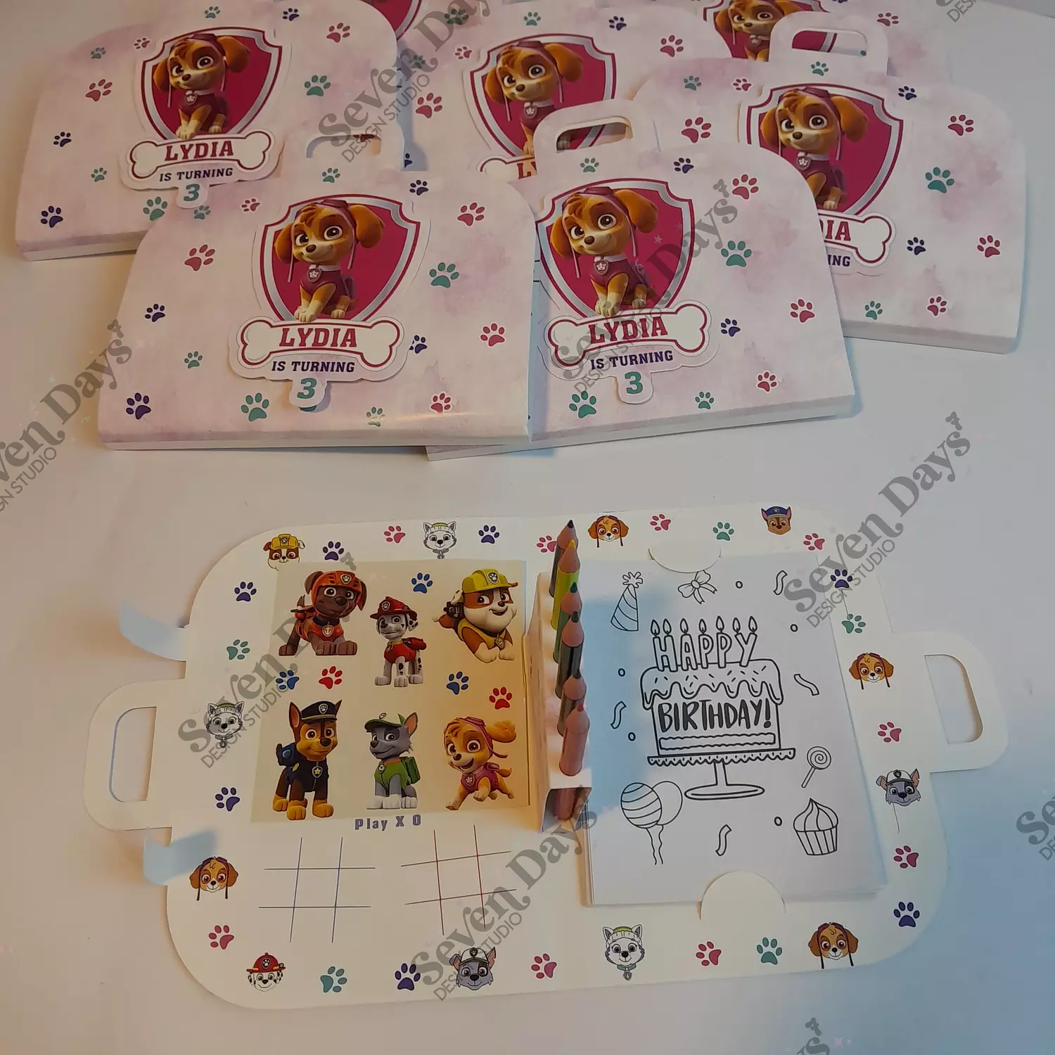 Paw Patrol Girls Coloring Set 1