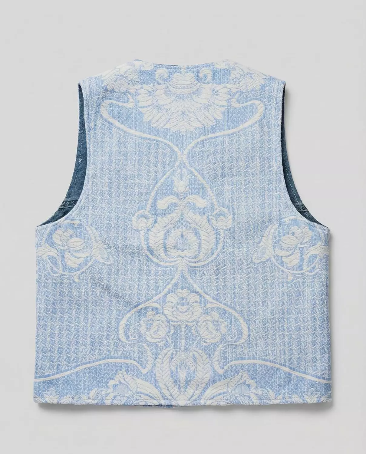 Reversible hand made vest by Heba Gamal hover image