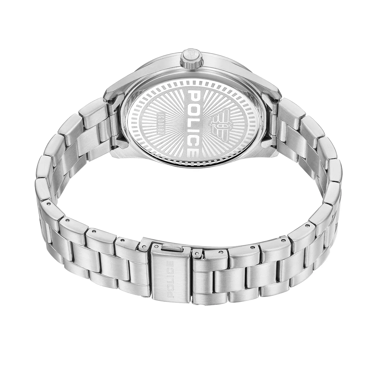 Police Grille Silver Stainless Steel Watch For Men 48.5MM - 5 ATM - PEWJG0018203 1