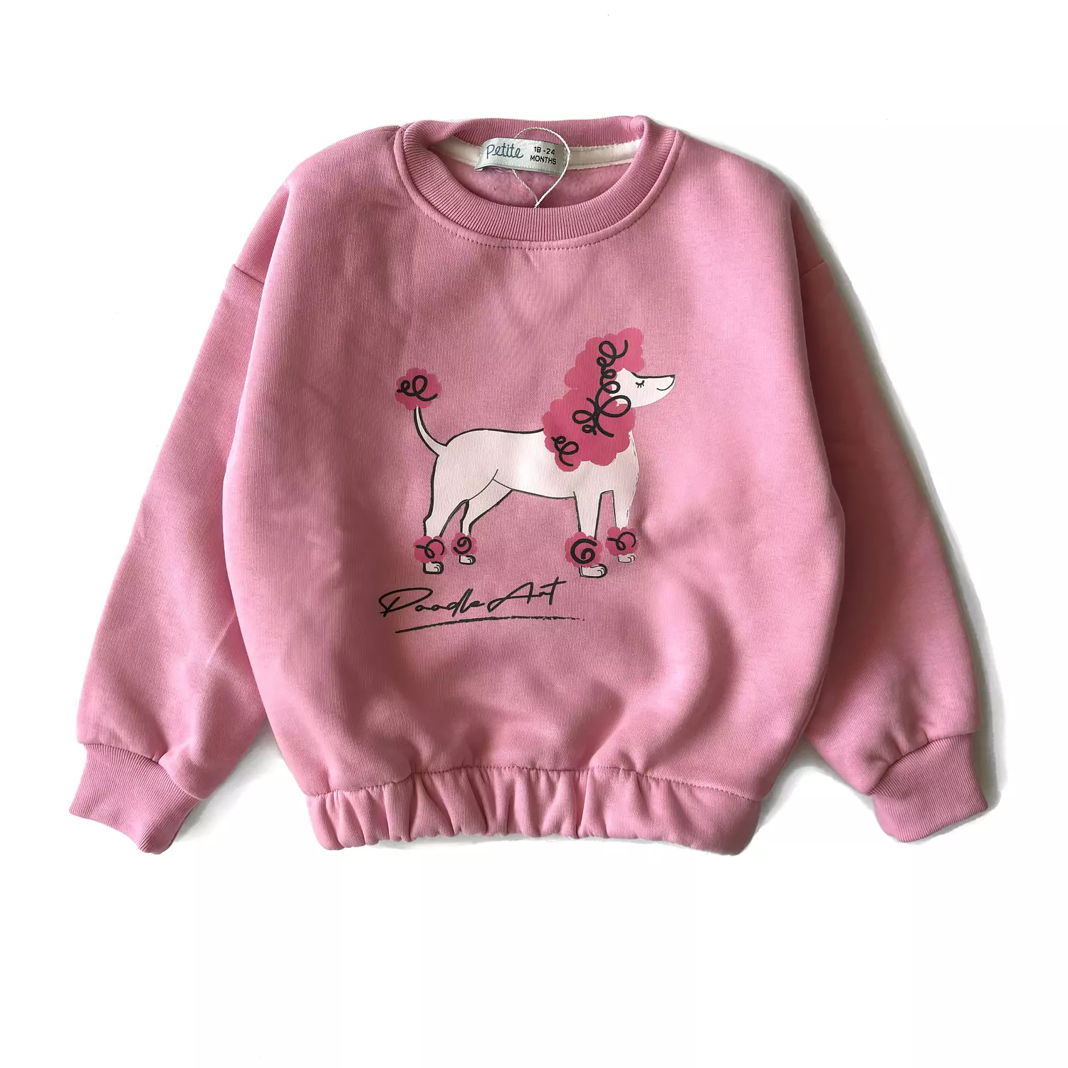 Poodle Cotton Fleece Sweatshirt  image