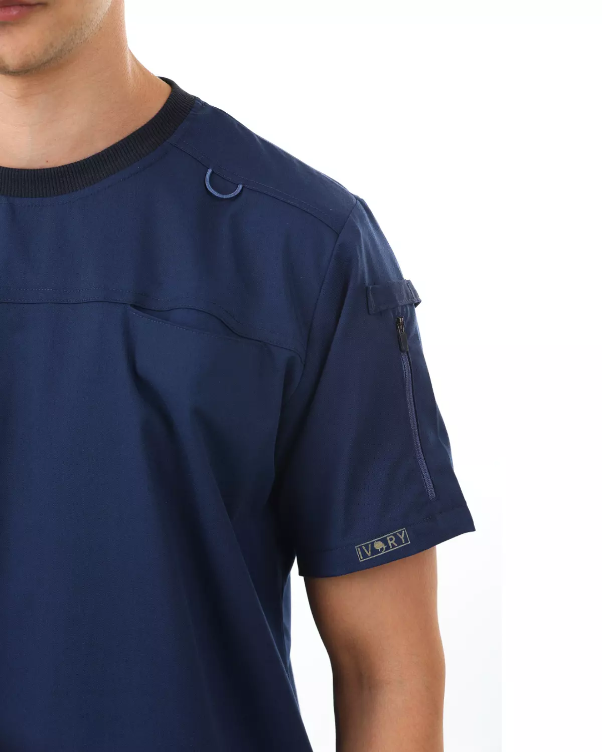 Dark Blue Sporty Scrub 4