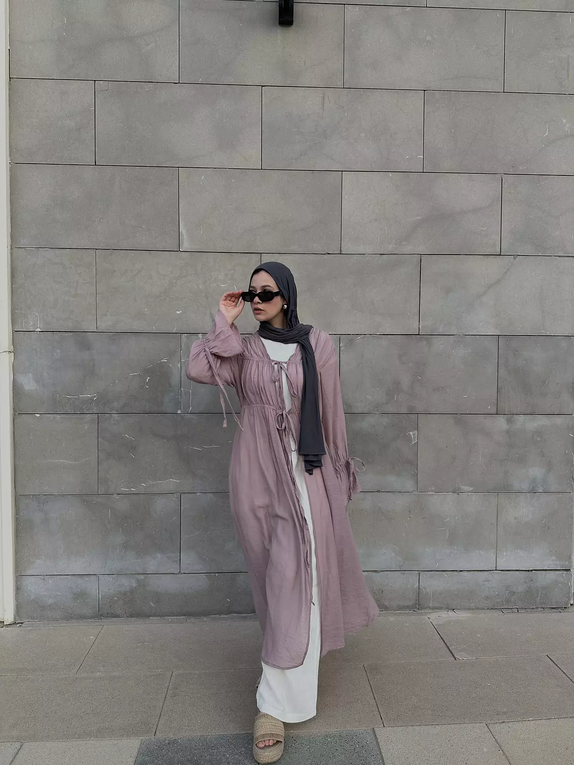 Milya cardigan in Lavender  hover image