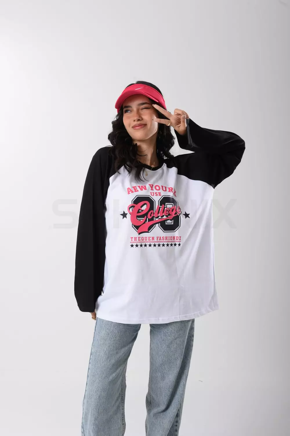 Sleeve Tee Oversize T-Shirt  image