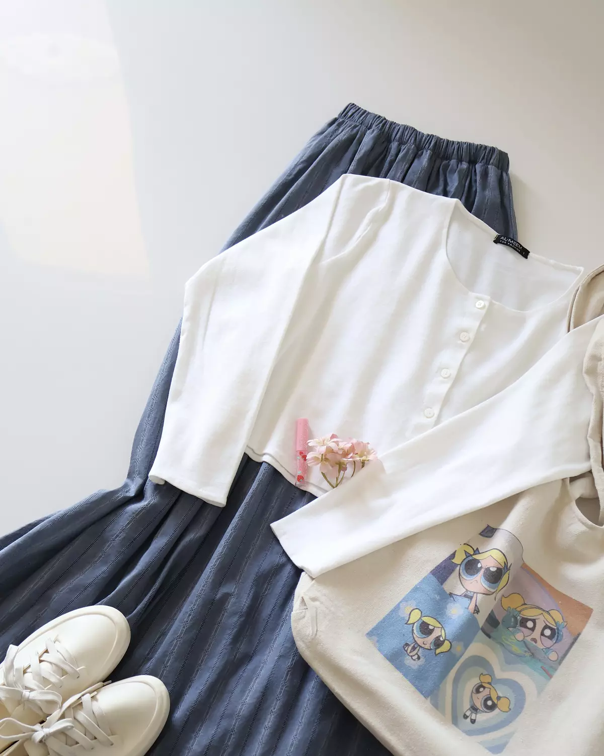 OFF WHITE COTTON TOP TEENAGE 4