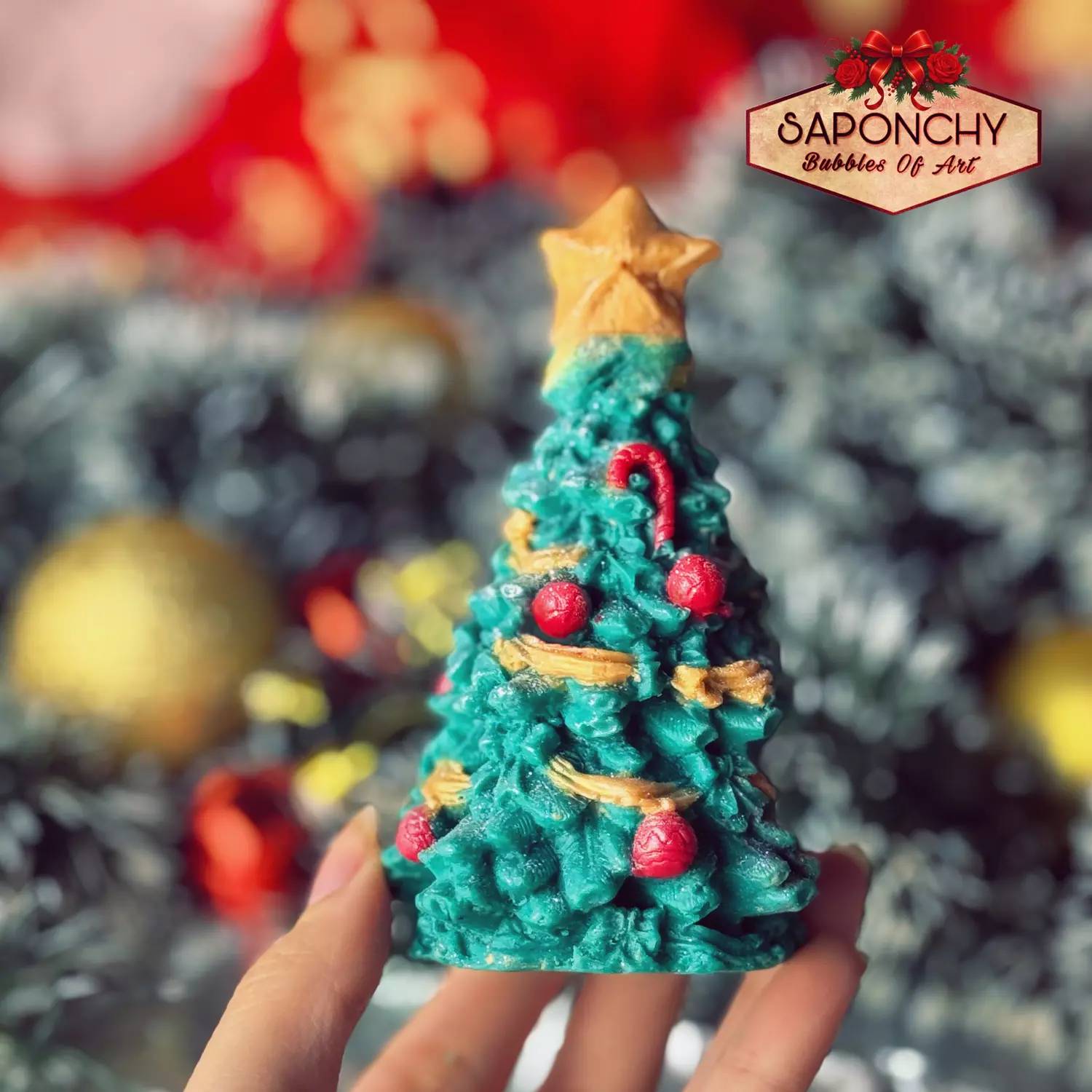 CHRISTMAS TREE SOAP hover image