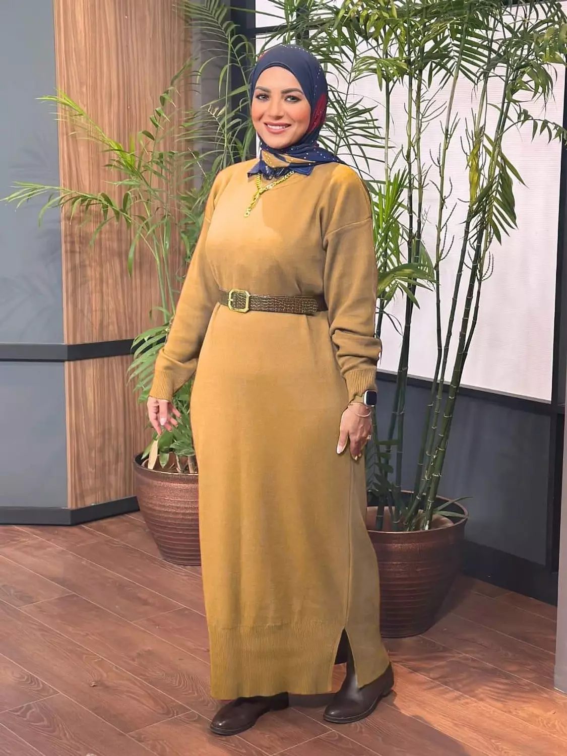 Knitted Oversized Dress  4