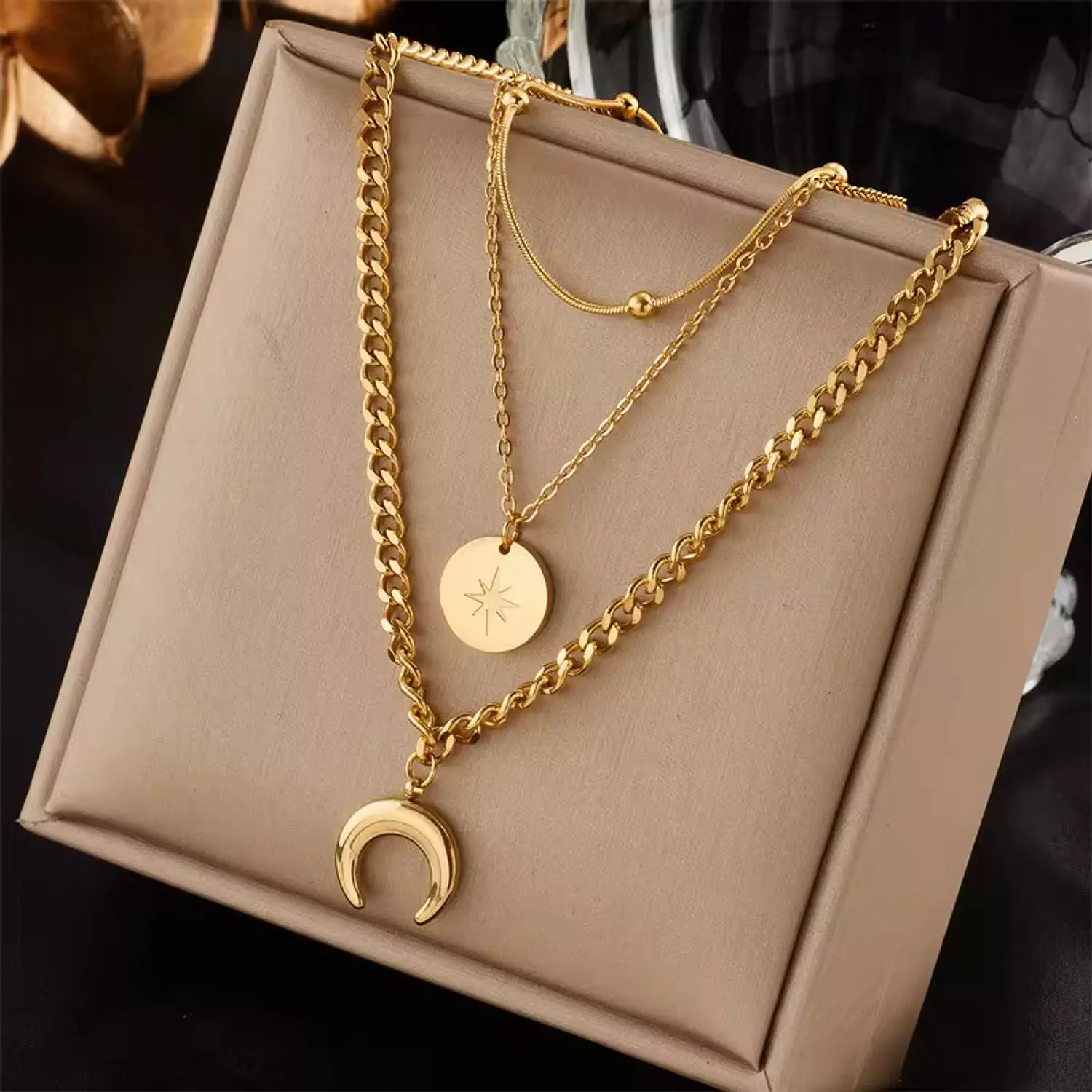 3 layers necklace 3