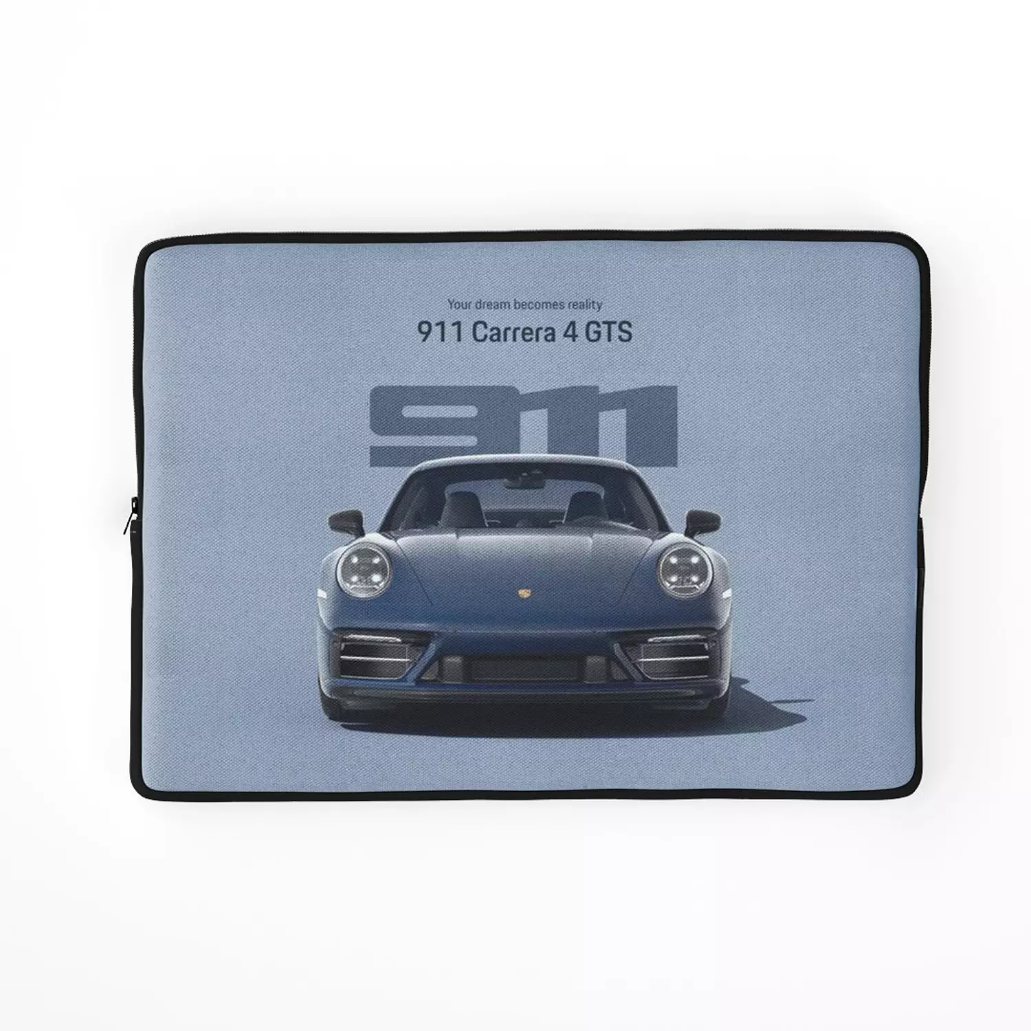Porsche 911 Blue Laptop Sleeve  image