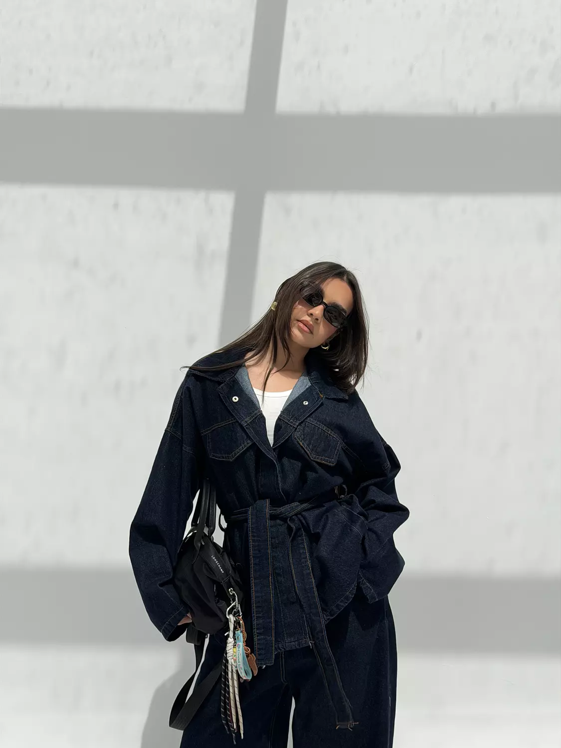 Denim Tie-Waist Set 1