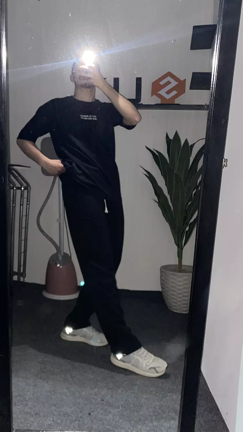 Over size Premium T-shirt  _ Black 3