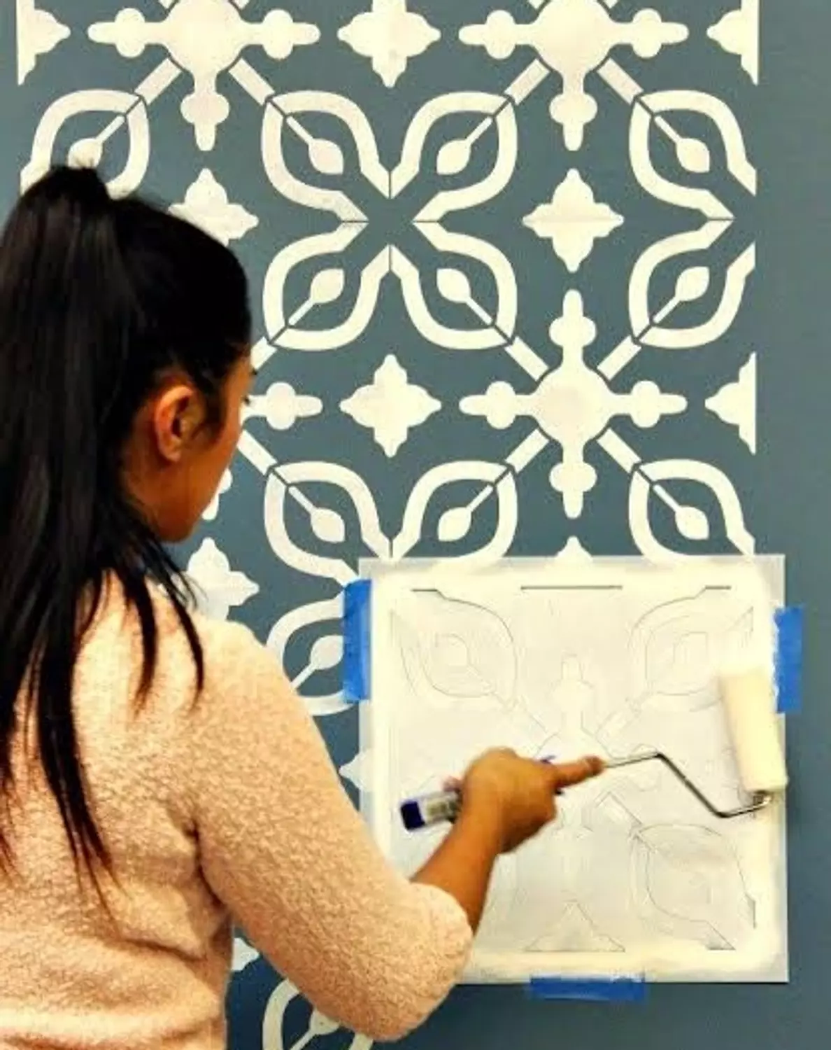 استنسل مفرغ (اشكال مختلفة) Stencils(Different forms) A4