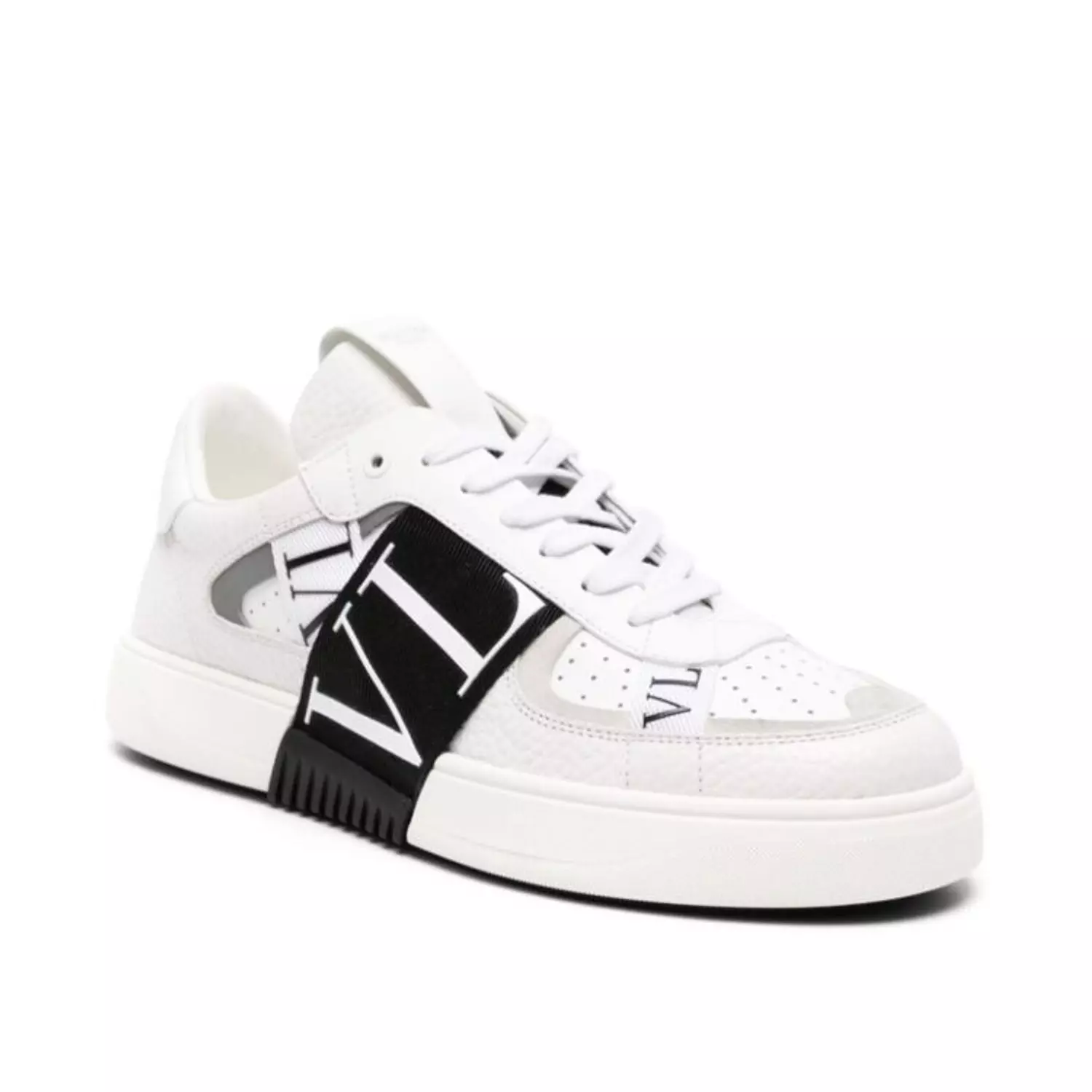 Valentino Garavani VL7N Sneaker Low Top ( White Black Grey ) 2