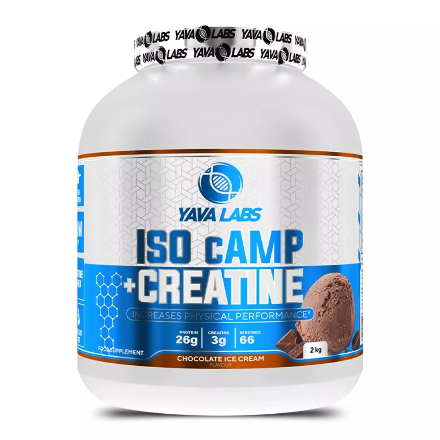 Yava Labs, ISO CAMP +CREATINE, 2KG, 66 Servings image