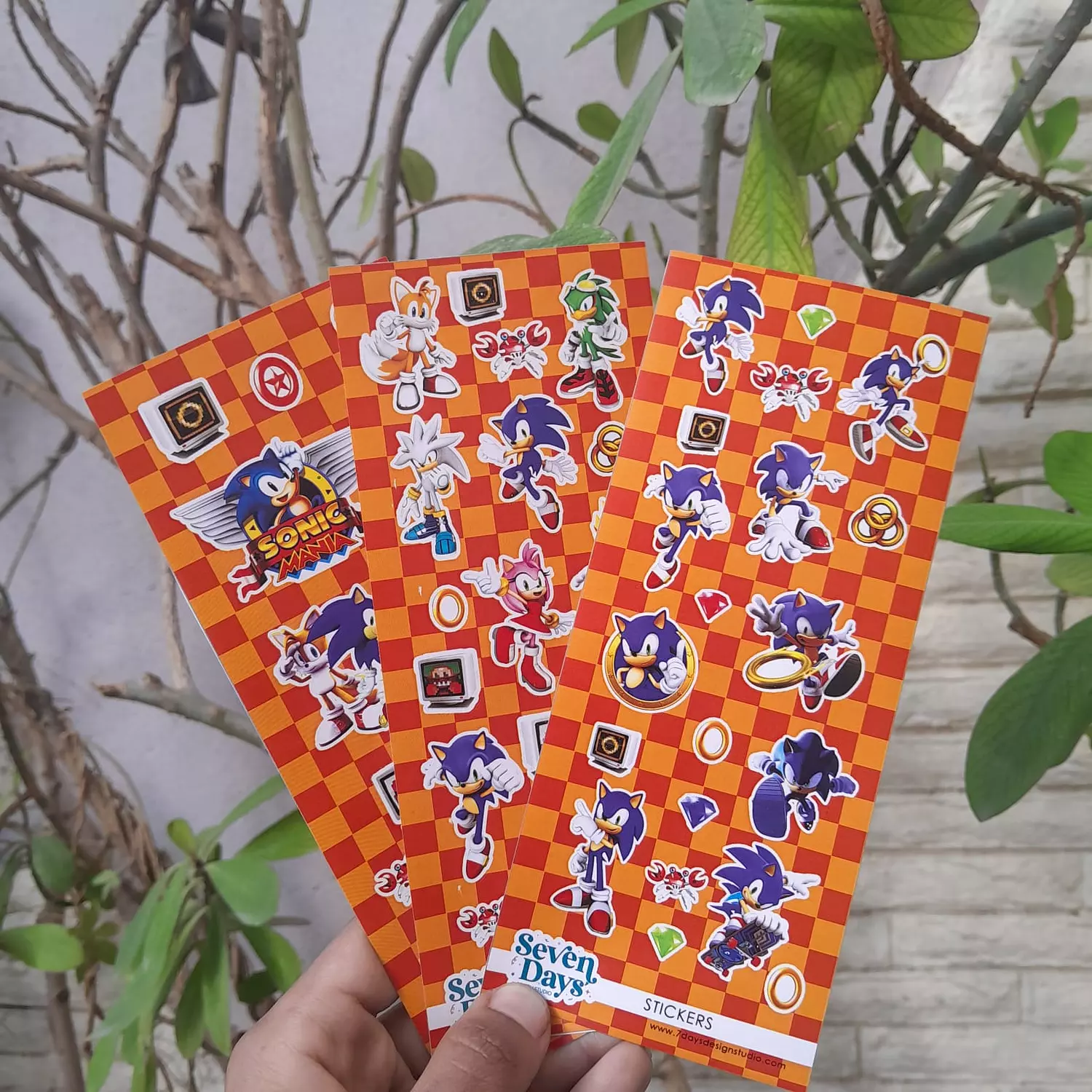 Sonic Stickers 1