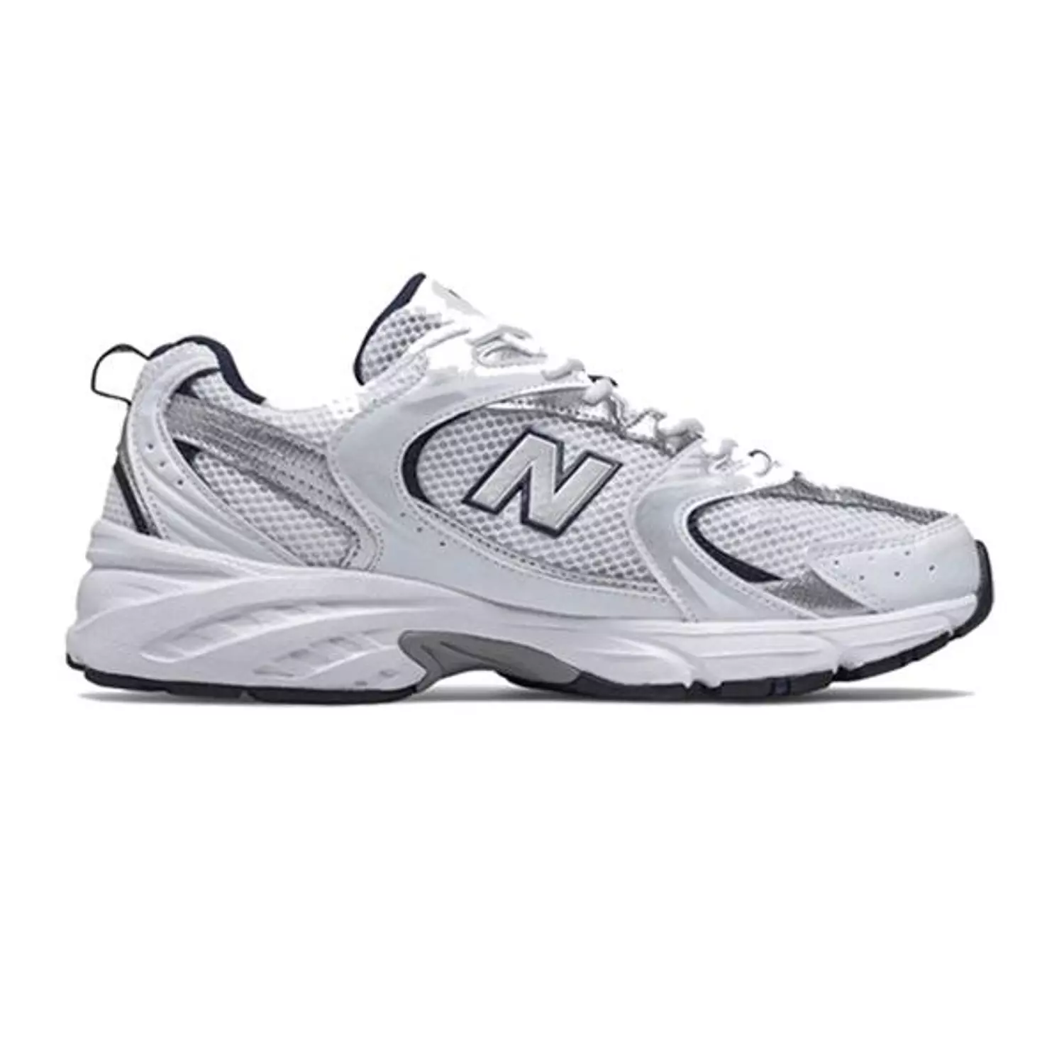 New Balance 530 White Silver Navy image