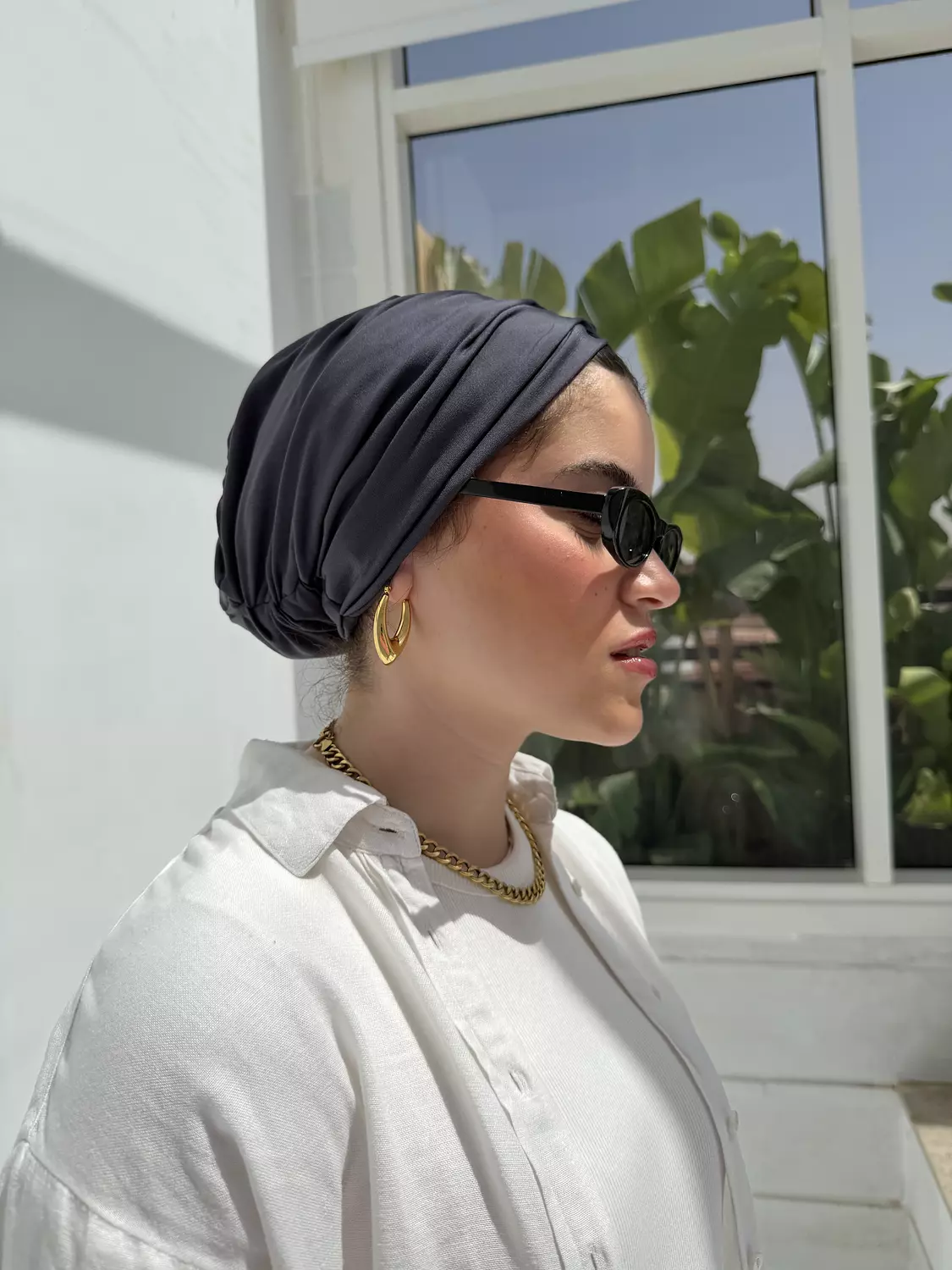 The moon grey turban 3