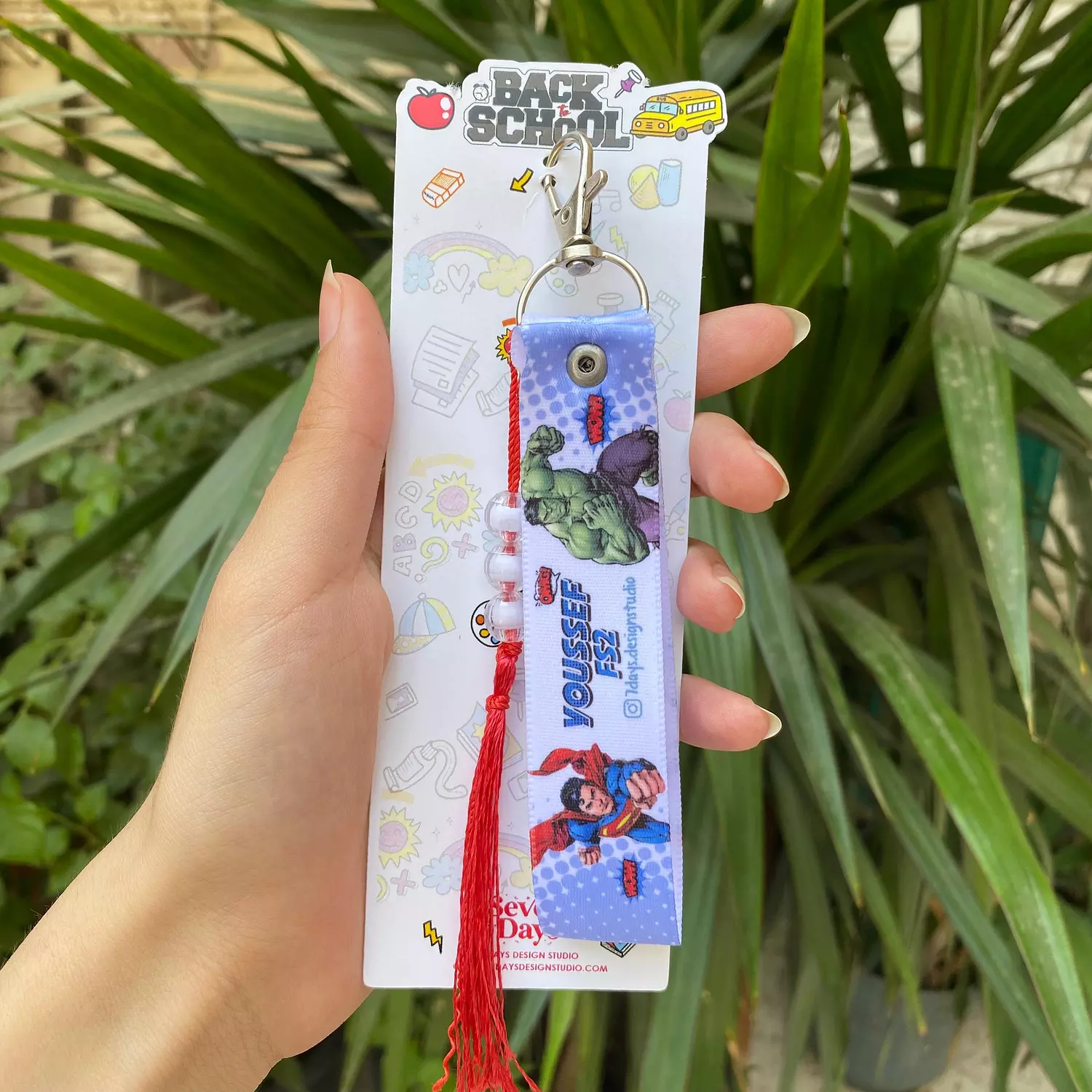 Marvel Satin Keychain      1