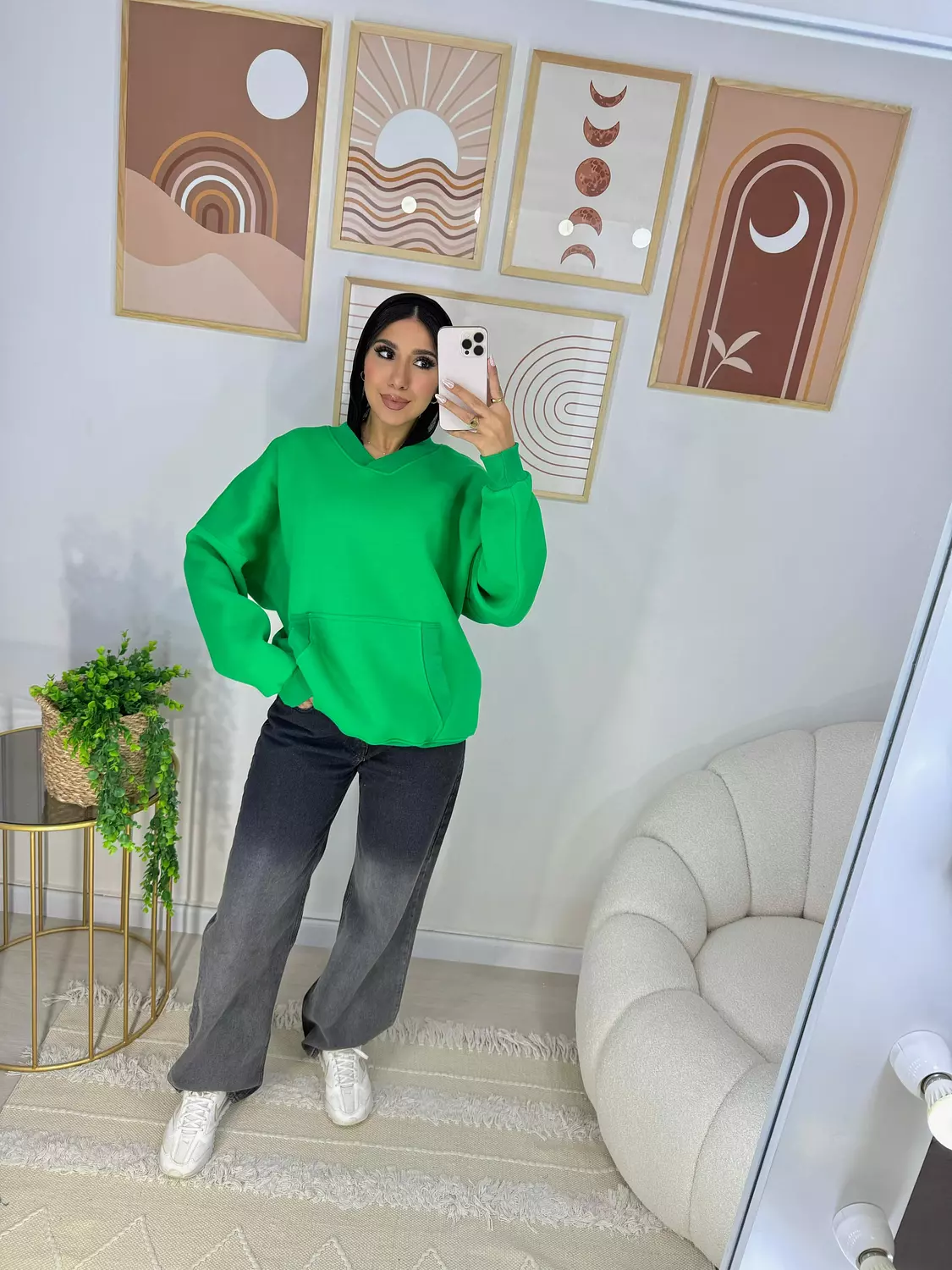 Hoodie Green  image