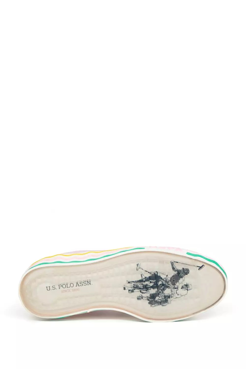U.S. Polo Assn. Pink Canvas Sneakers – Wave Sole 3
