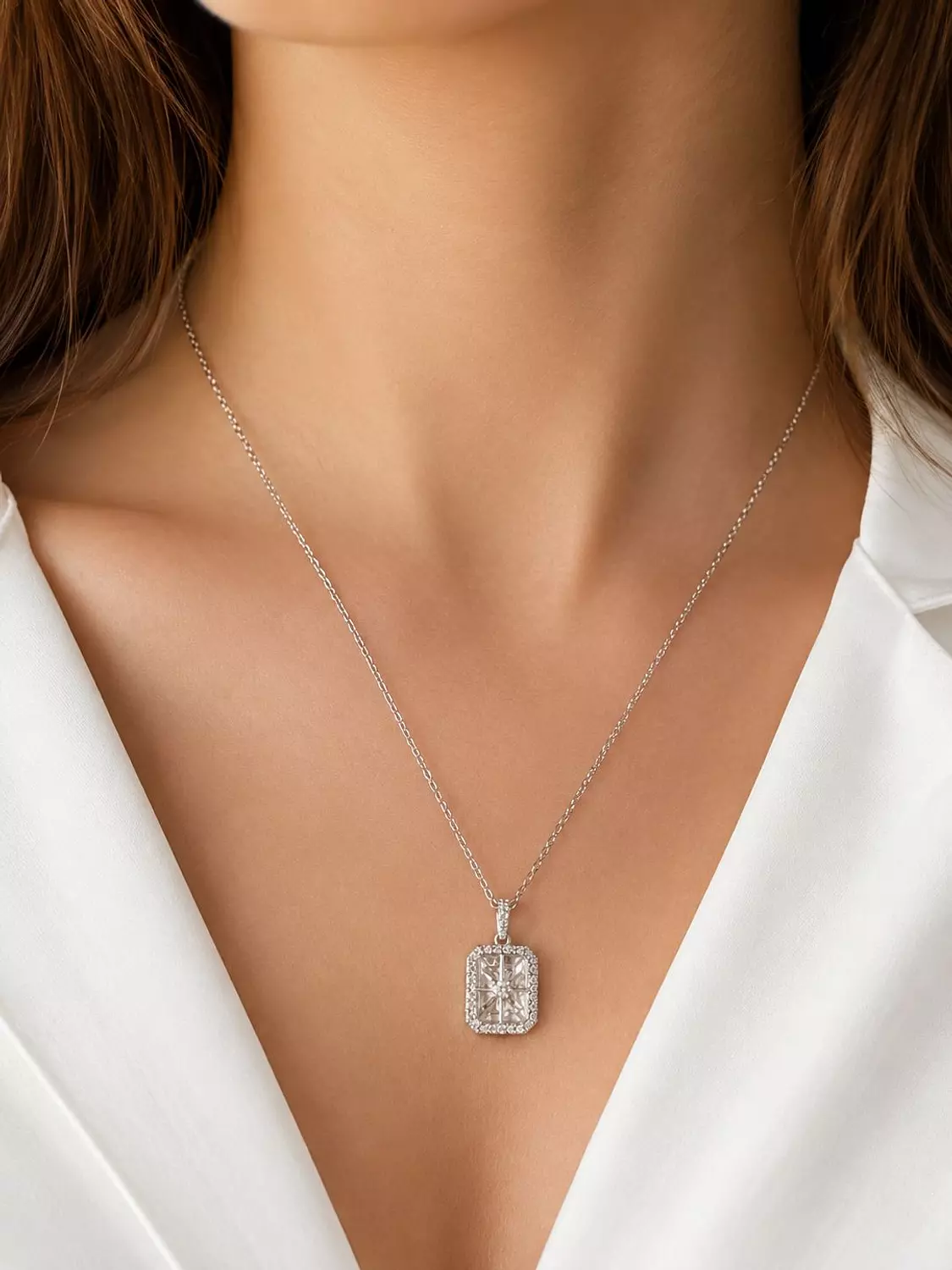  Silver Necklace image