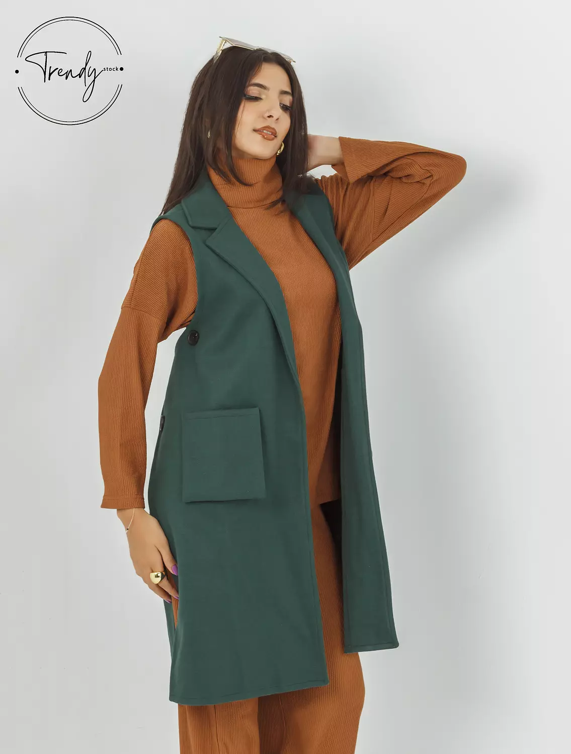 Sleeveless Gogh Coat 2