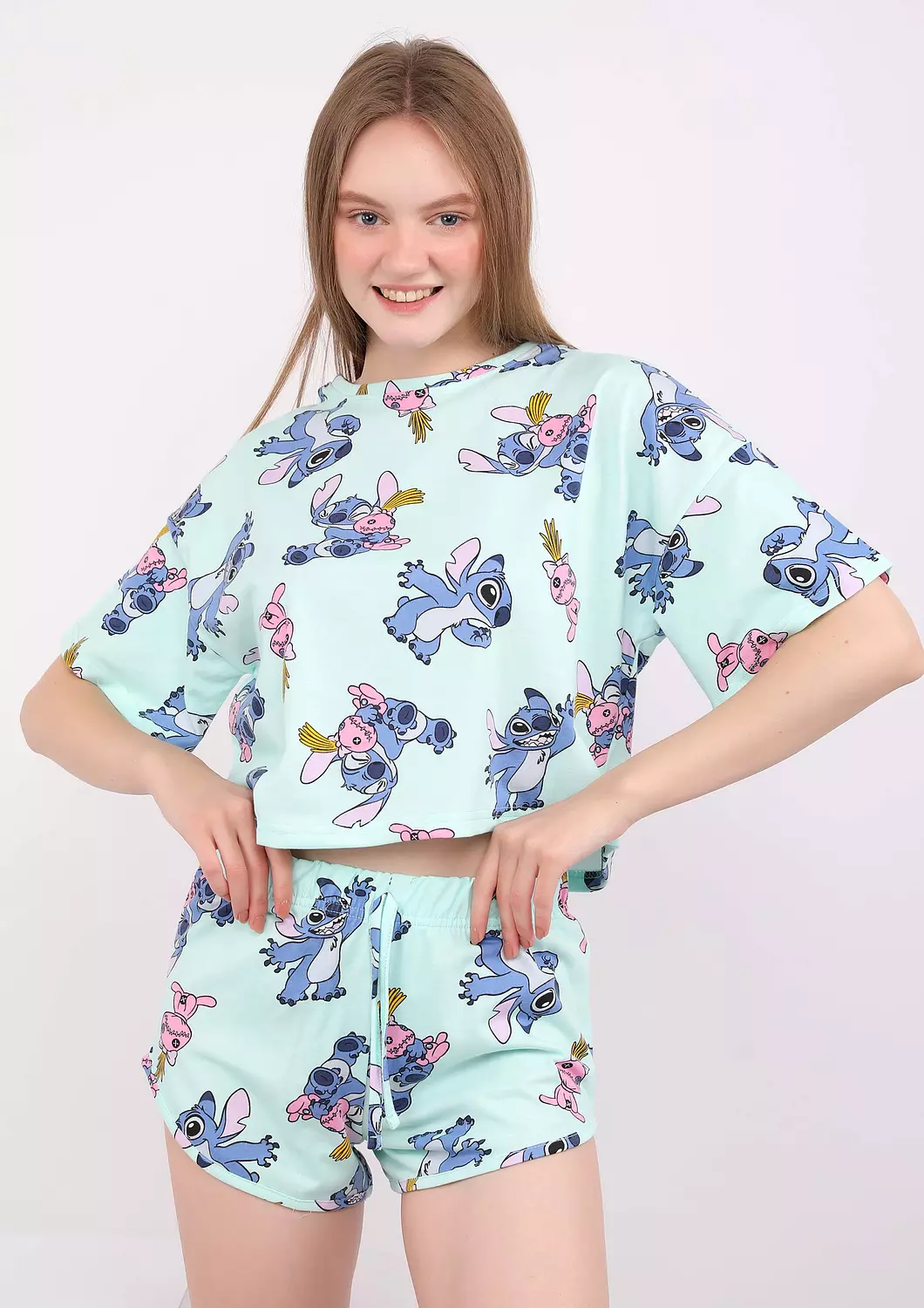 lilo and stitch Short Pajama Set 1