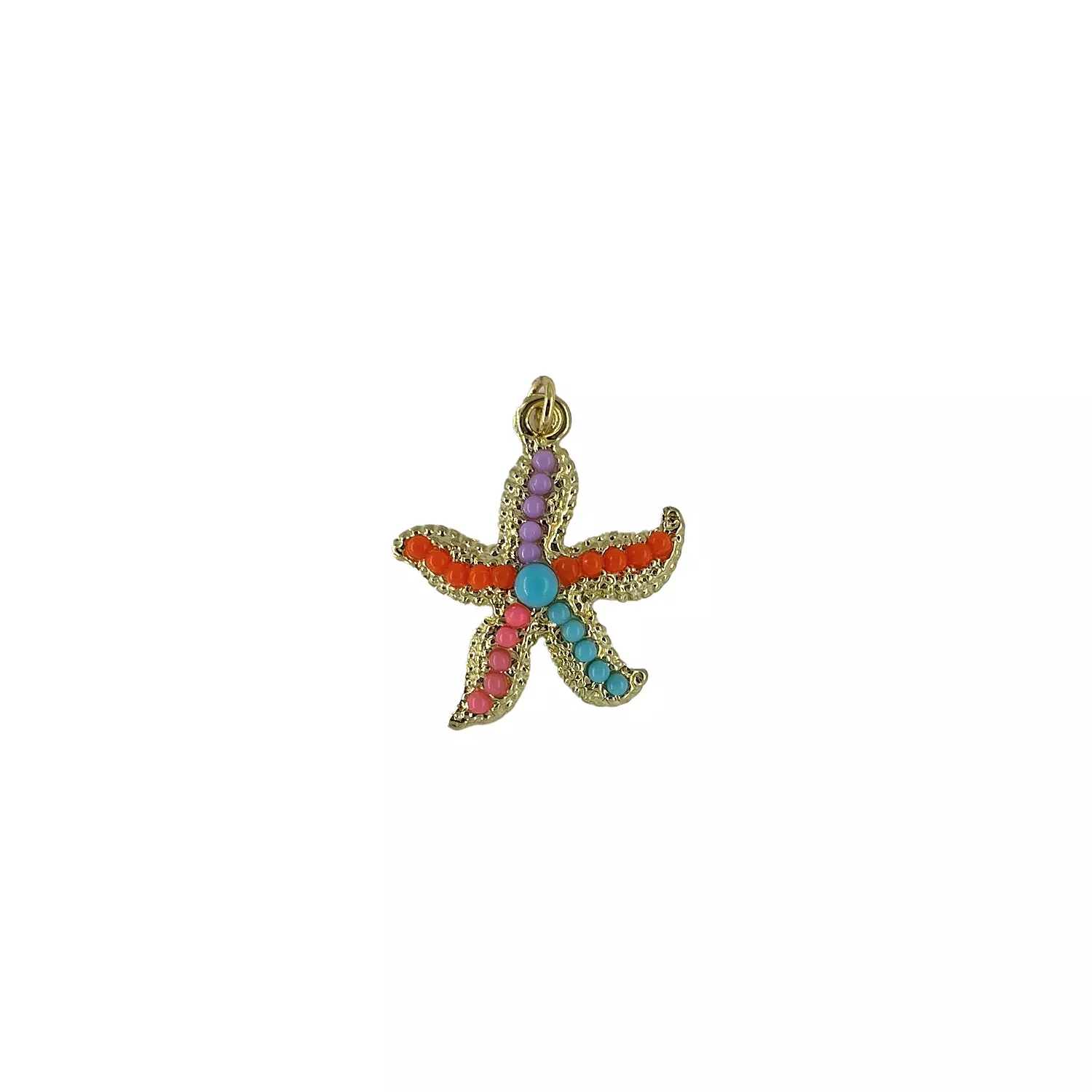 Colorful Starfish Charm image
