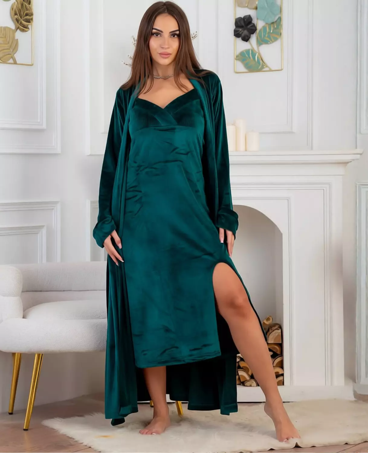 2-Piece Ribbed Velvet Set image