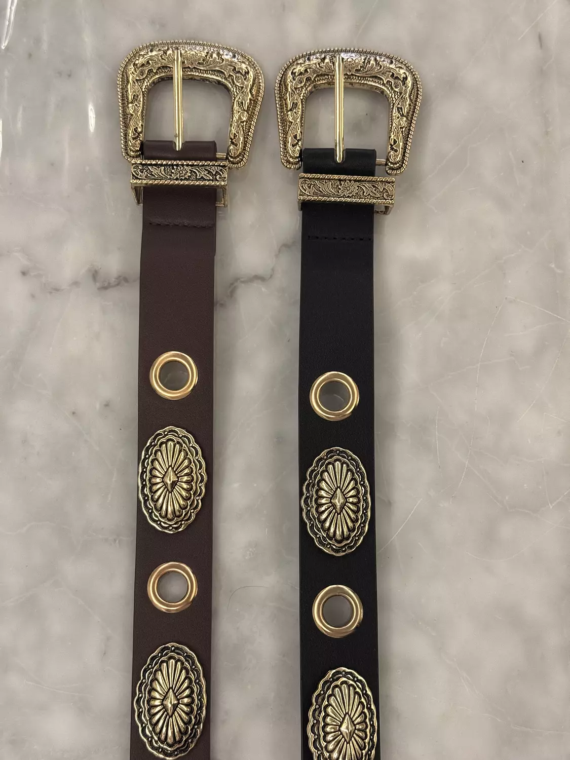 Bold brown cowboy belts  5