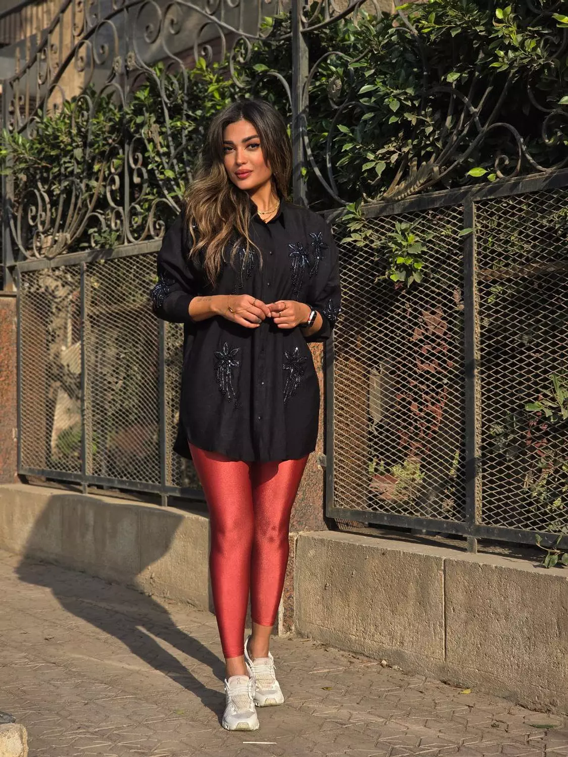 Rose Gül Metallic legging  2