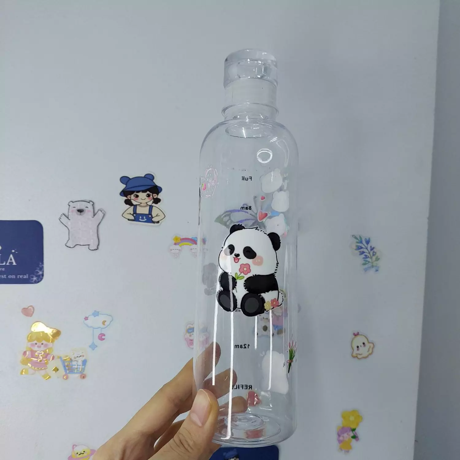 Cute Clear Bottle  image