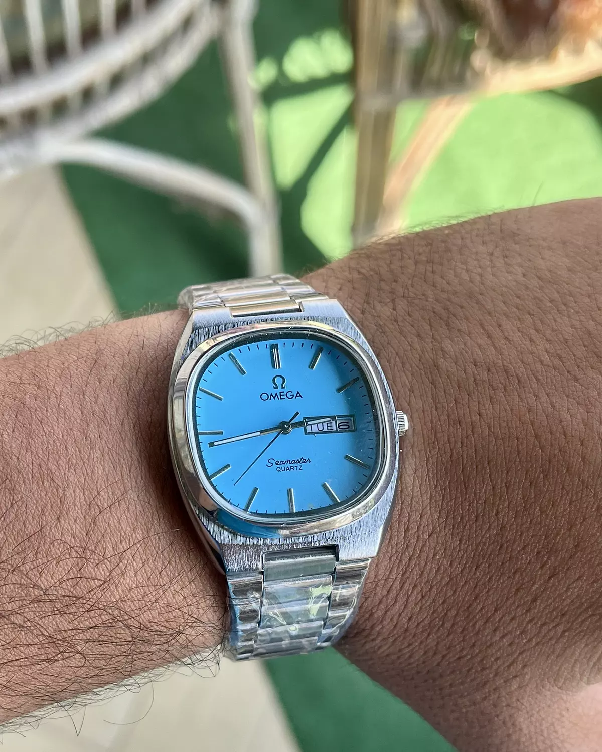 Omega baby blue 5