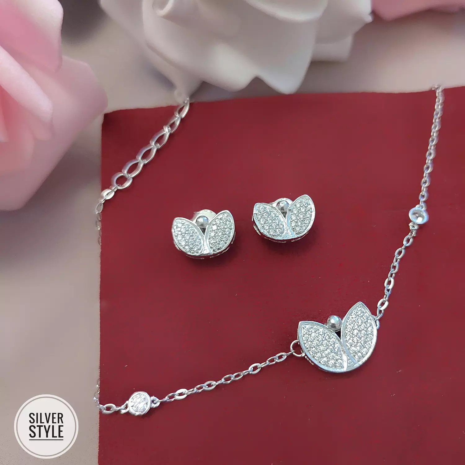 Lotus flower set image