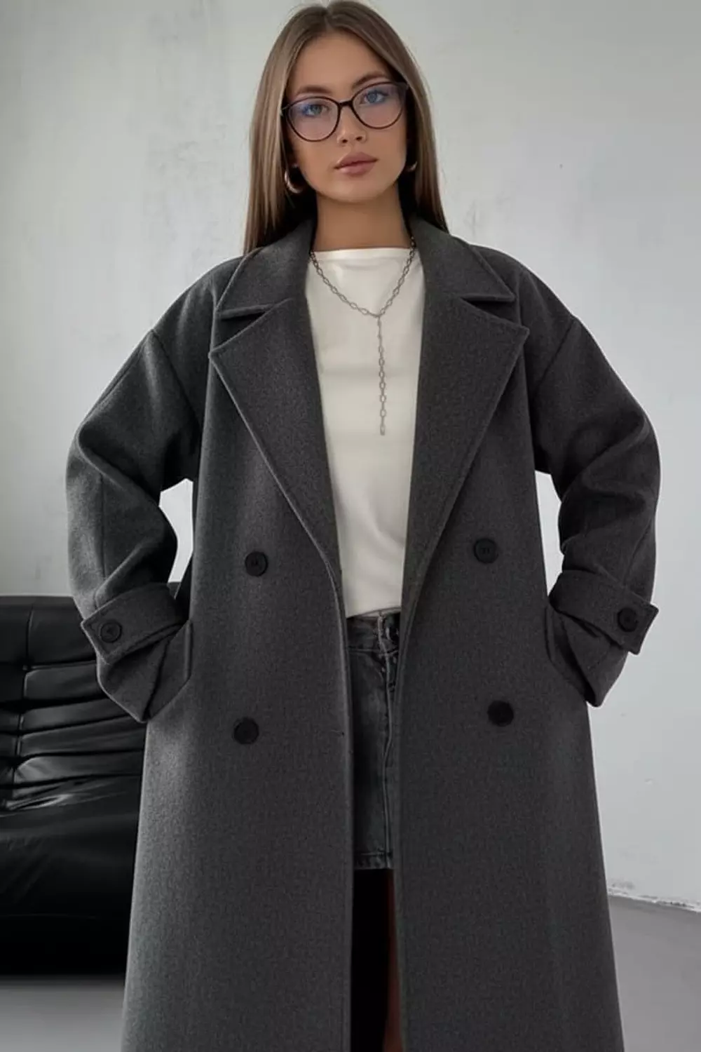 Maxi Wool Coat image