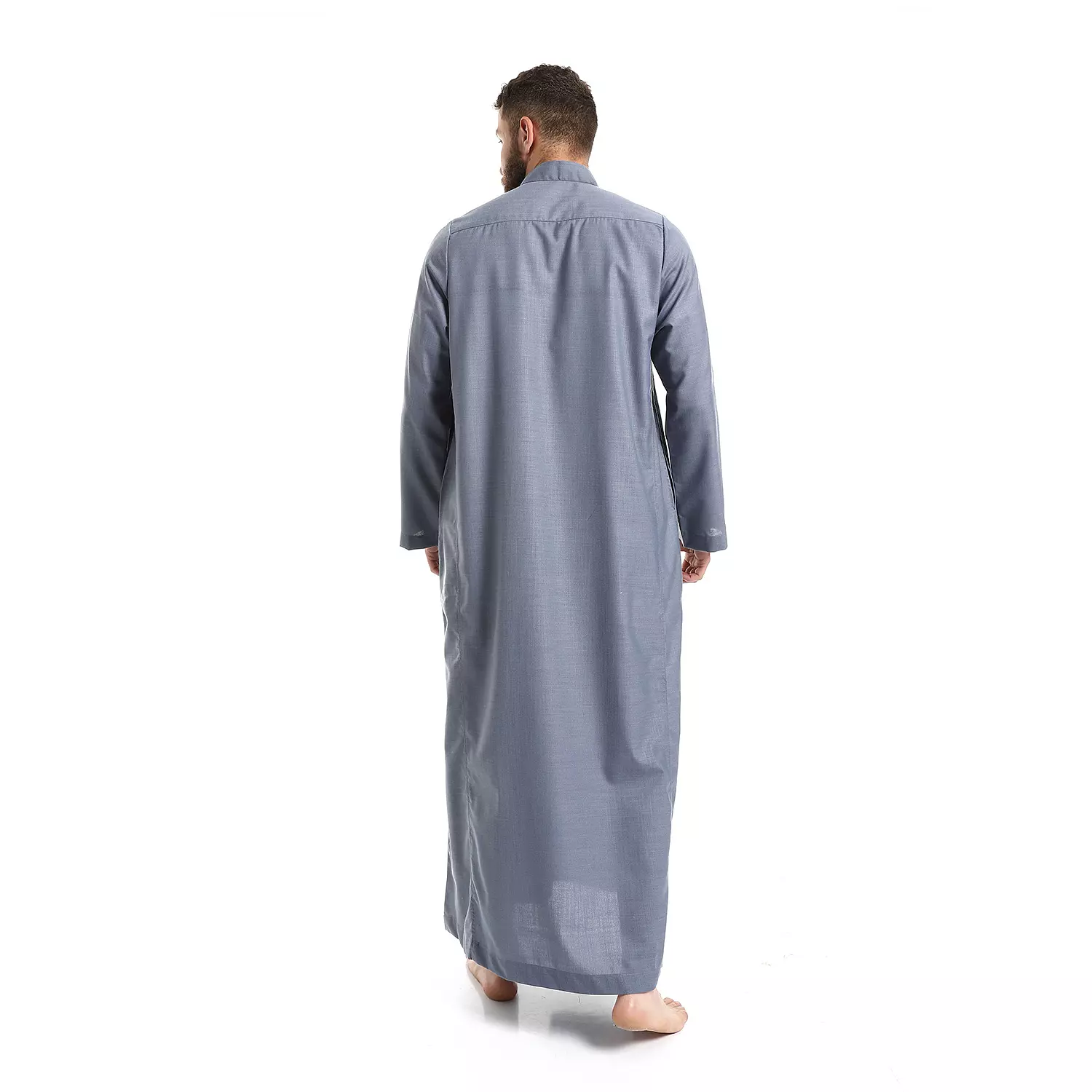 Men Galabeya -2396-Dark Grey 2