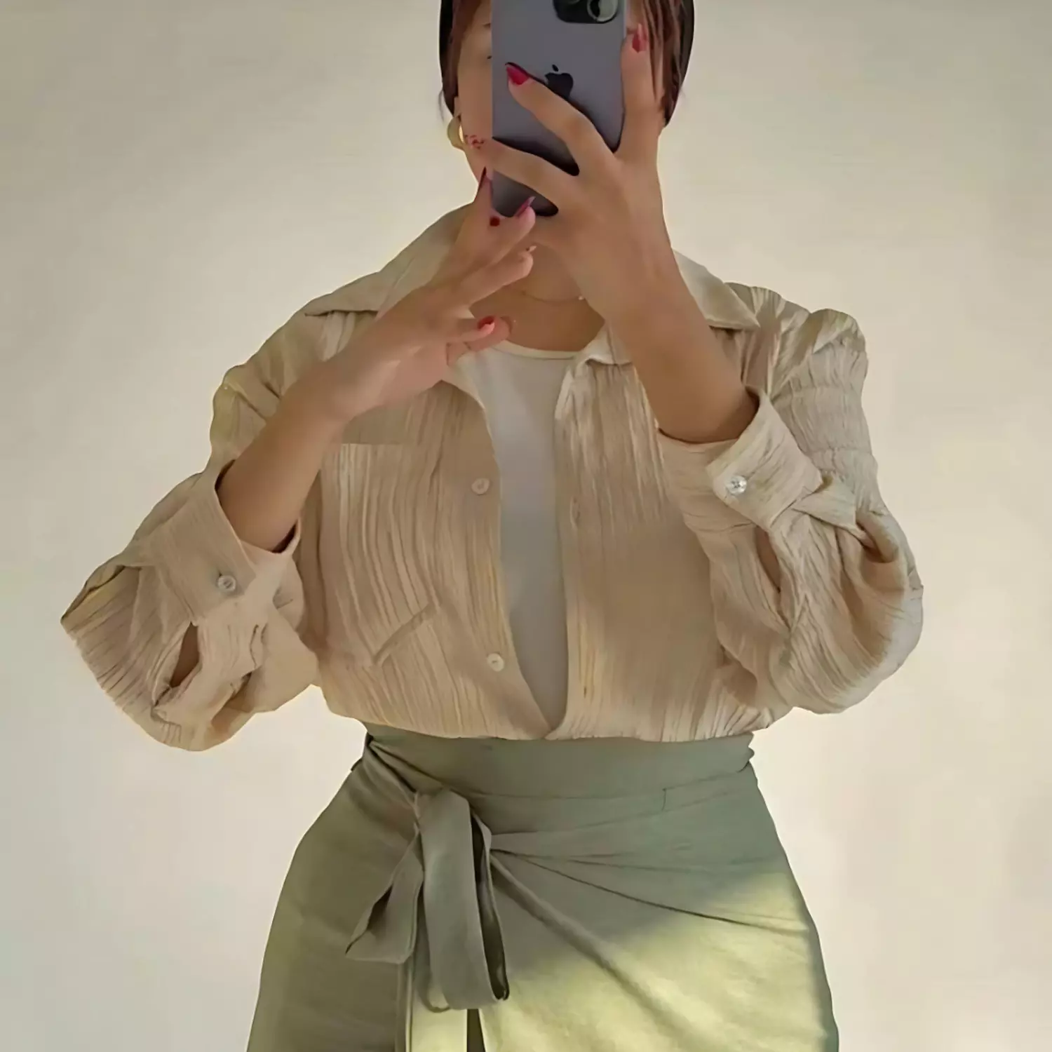 Casual blouse hover image
