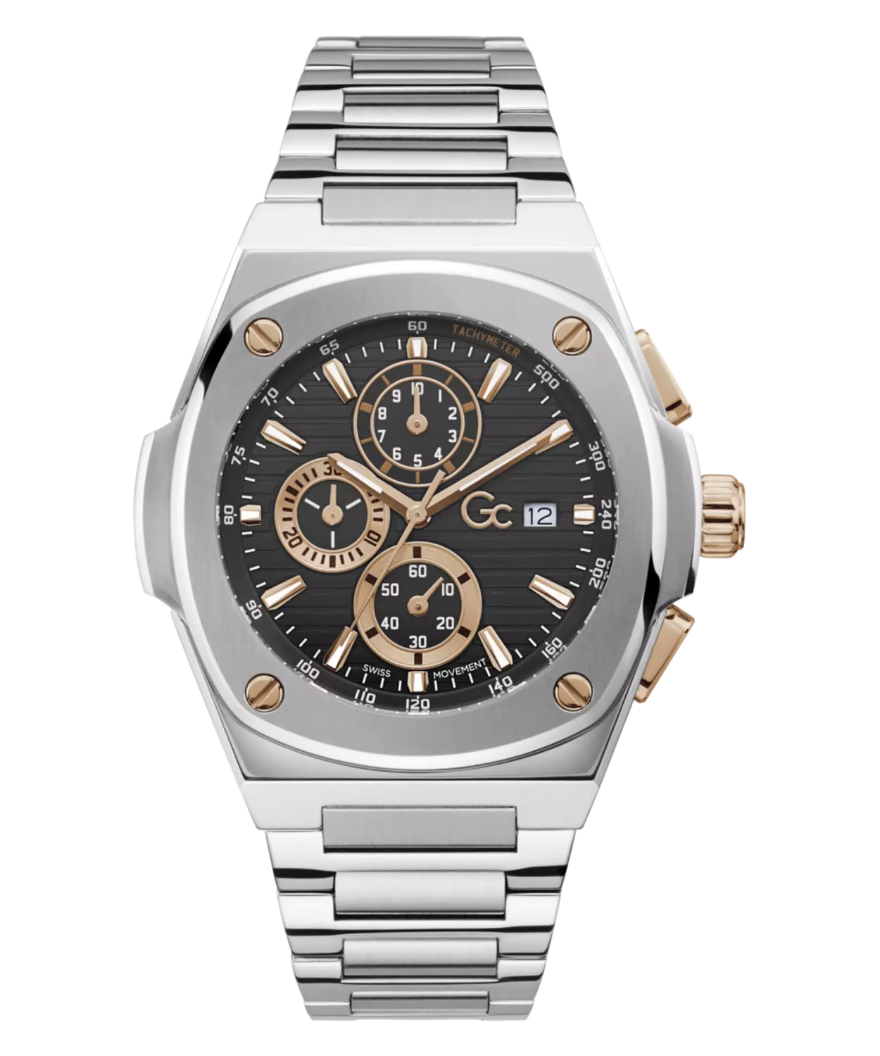 Gc Coussin Shape Chrono Metal image