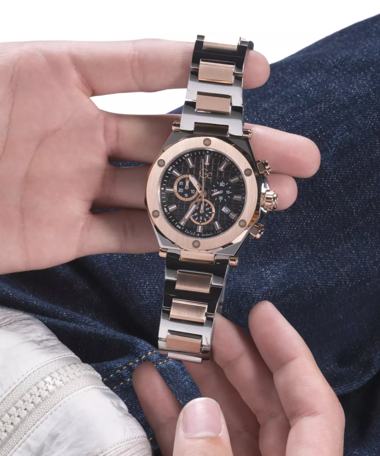 Gc Legacy Chrono Metal Two Tone 5