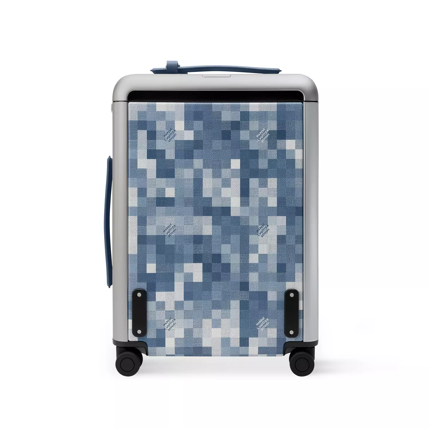 Louis Vuitton Horizon 55 rolling suitcase, likely featuring a monogram 4