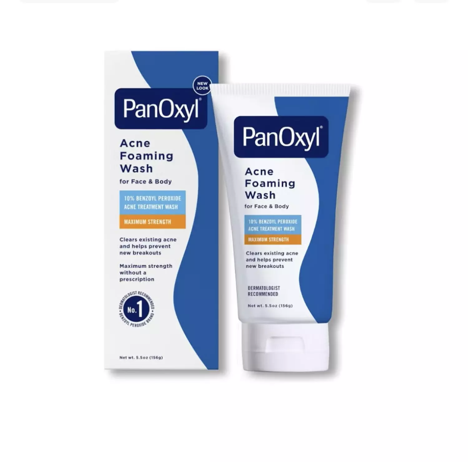 Panoxyl Acne foaming wash for face and body image