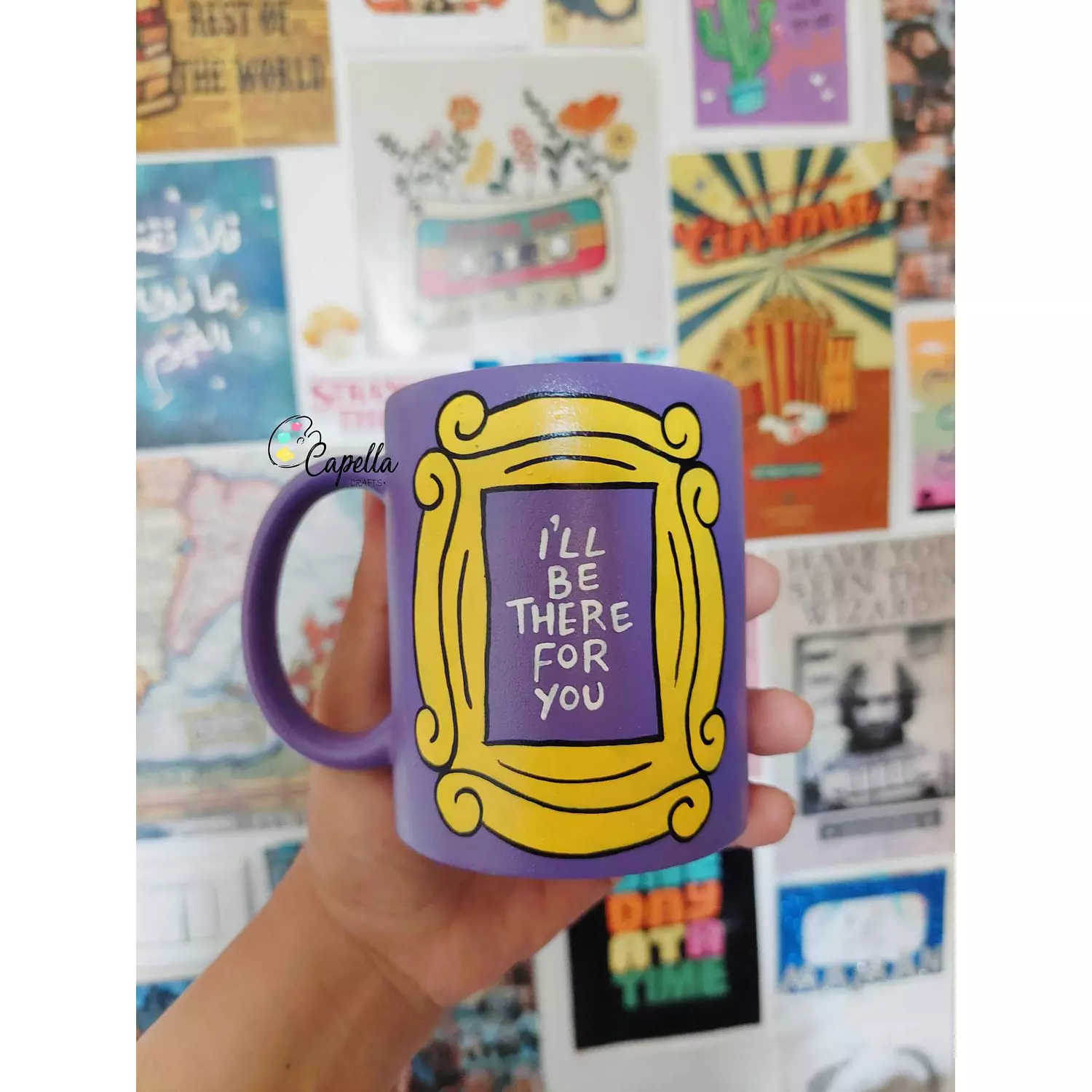 I'll be there for you purple  image